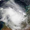 satellite image of cyclone marcus