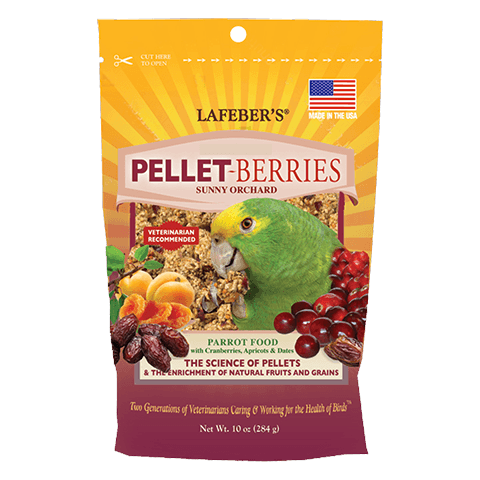 bag of Pellet-Berries for Parrots