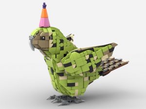 Lego Kakapo Parrot