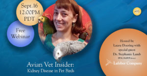 Webinar: Avian Vet Insider—Kidney Disease in Pet Birds