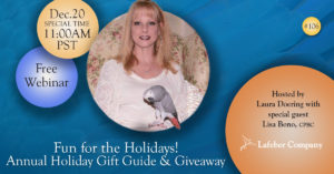 Webinar: Fun for the Holidays! Annual Pet Bird Holiday Gift Guide & Giveaway