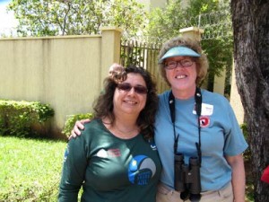 Dr. Orosz (left) with Neiva Maria Robaldo Guedes. 