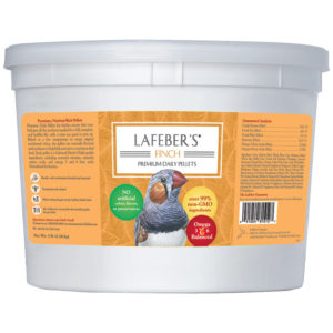Finch Premium Pellets 5lb Tub