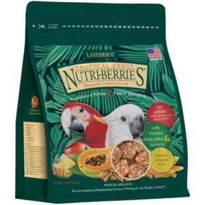 Tropical Fruit Nutri-Berries for Macaws 3 lb (1.36 kg)