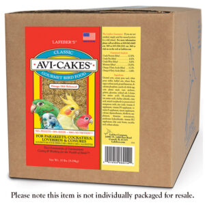 Classic Avi-Cakes for Small Birds 20 lb