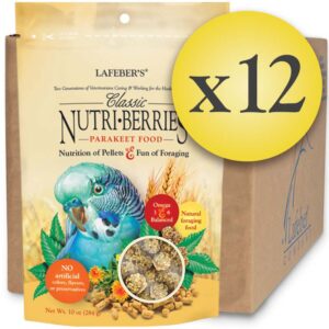 Case of 12 Parakeet Nutri-Berries 10 oz