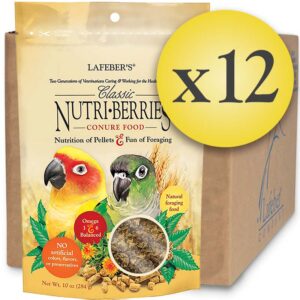 Case of 12 Conure Nutri-Berries 10 oz