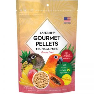 Conure Tropical Fruit Gourmet Pellets 1.25 lbs
