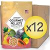 Case of 12 Parrot Tropical Fruit Gourmet Pellets 1.25 lbs