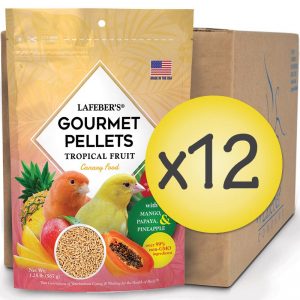 Case of 12 Canary Tropical Fruit Gourmet Pellets 1.25 lbs
