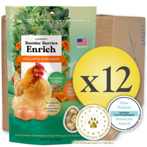 Case of 12 Booster Berries Enrich Chicken Supplement 10oz