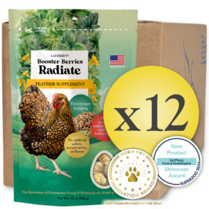 Case of 12 Booster Berries Radiate Chicken Supplement 10oz