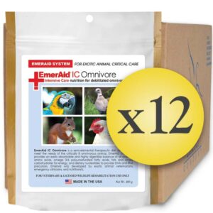 Case of 12 EmerAid Intensive Care Omnivore 400 g pouch