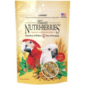 Macaw & Cockatoo Nutri-Berries (Ara & Cacatoès) 340 g