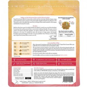 back- Canary Tropical Fruit Gourmet Pellets 4 lbs (1.8 kg)