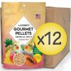 Case of 12 Cockatiel Tropical Fruit Gourmet Pellets 1.25 lbs (567 g)