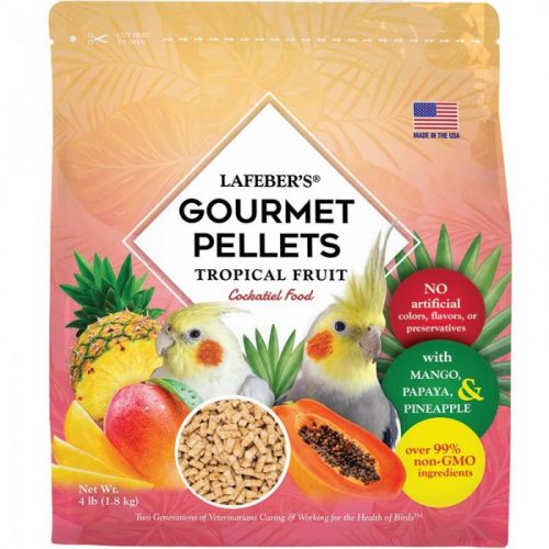 Cockatiel Tropical Fruit Gourmet Pellets 4 lbs (1.8 kg)