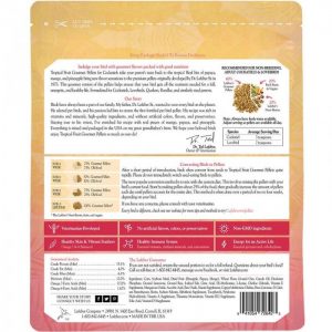 back- Cockatiel Tropical Fruit Gourmet Pellets 4 lbs (1.8 kg)