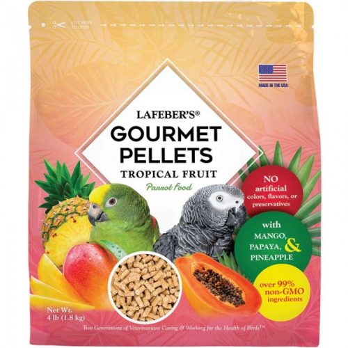 Parrot Tropical Fruit Gourmet Pellets 4 lbs (1.8 kg)
