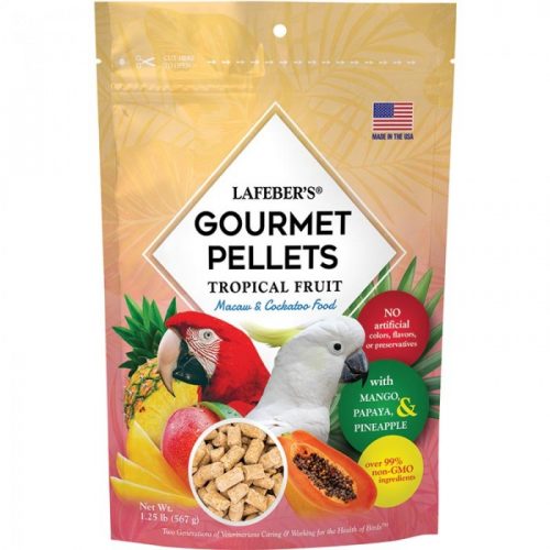 Macaw Tropical Fruit Gourmet Pellets 1.25 lbs (567 g)