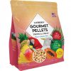side- Macaw Tropical Fruit Gourmet Pellets 4 lbs (1.8 kg)