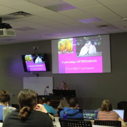 Dr. April Romagnano presented Avian Clinical Cases to the University of Florida's Wildlife, Zoological, and Avian Animal Medicine Club