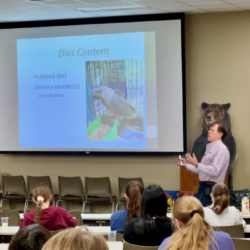 Dr. Thomas Tully presents “Exotic Companion Animal Nutrition” as a Lunch & Learn for the LSU Wildlife, Avian, Zoo, Exotic Medicine and Nutrition clubs