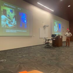 Assistant Professor of Zoological Medicine, Jörg Mayer, MS, DVM, DABVP (Exotic Companion Mammal Practice), DECZM, DACZM presents Topics in Avian Medicine to the UGA Zoological Medicine Club