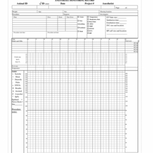 Anesthetic Record 1 - LafeberVet