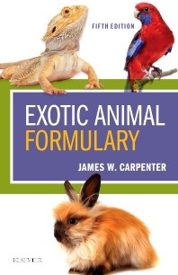 Carpenter JW (ed). Exotic Animal Formulary, 5th ed. Elsevier, 2017 