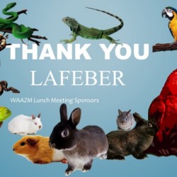 Thank You card from the NCSU-CVM WAAZM Club