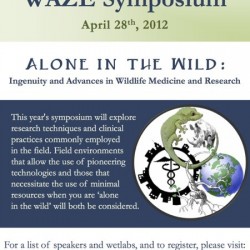 Lafeber Company was a sponsor of the Wildlife Aquatics Zoo Exotics (WAZE) Symposium 2012
