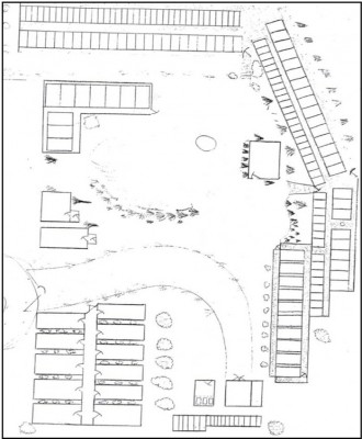 Traffic flow map