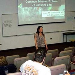 Dr. Lynne Seibert at the University of Tennessee.