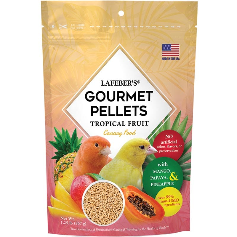 Canary Tropical Fruit Gourmet Pellets 1lb