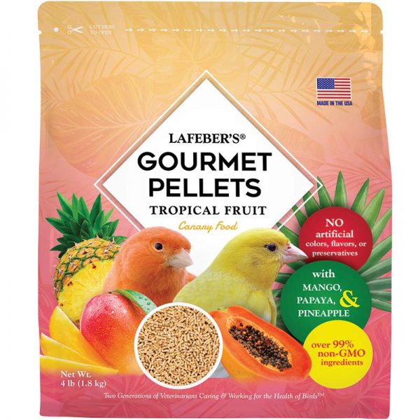 Canary Tropical Fruit Gourmet Pellets 4lb