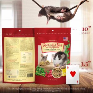 42510 Rascally Rat Nutri-Berries package with playing card
