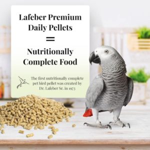 81550 Premium Daily Pellets for Parrots complete food