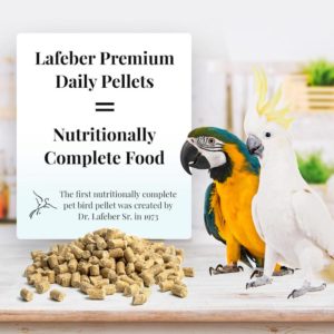 81560 Premium Daily Pellets for Macaws and Cockatoos complete food