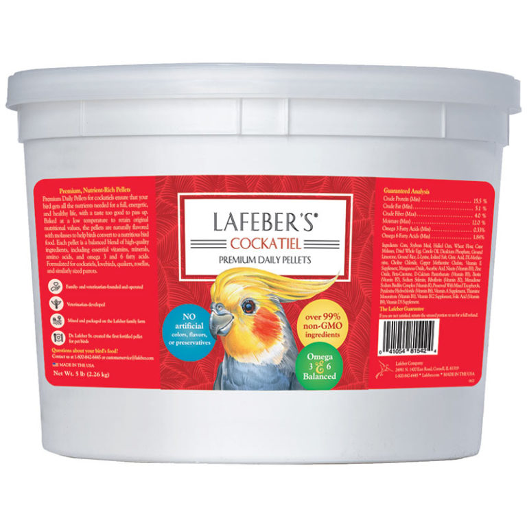PelletBerries for Cockatiels 10oz Lafeber Company