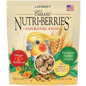 Classic Nutri-Berries for Cockatiels 1 oz