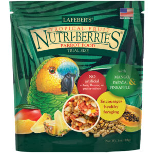Tropical Fruit Nutri-Berries for Parrots 1 oz