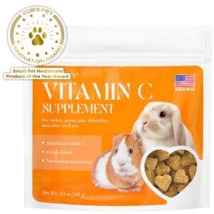 Vitamin C Supplement for Guinea Pigs, Rabbits, Chinchillas, and Other Small Pets 3.5 oz